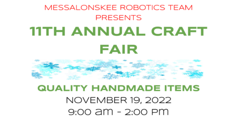 Messalonskee Robotics Team’s Upcoming Craft Fair