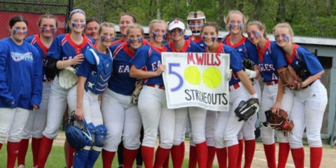 Congratulations Morgan Wills on 500+ Strike Outs