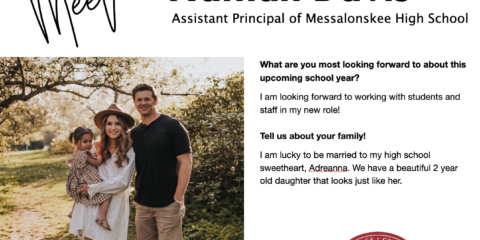 Meet Messalonskee High School’s Assistant Principal, Nathan Davis