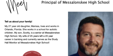 Meet Messalonskee High School’s Principal, Scott Hallett