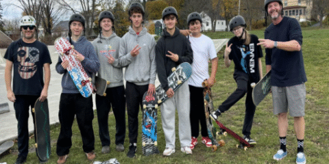 MHS X Games Club Hits the Skatepark